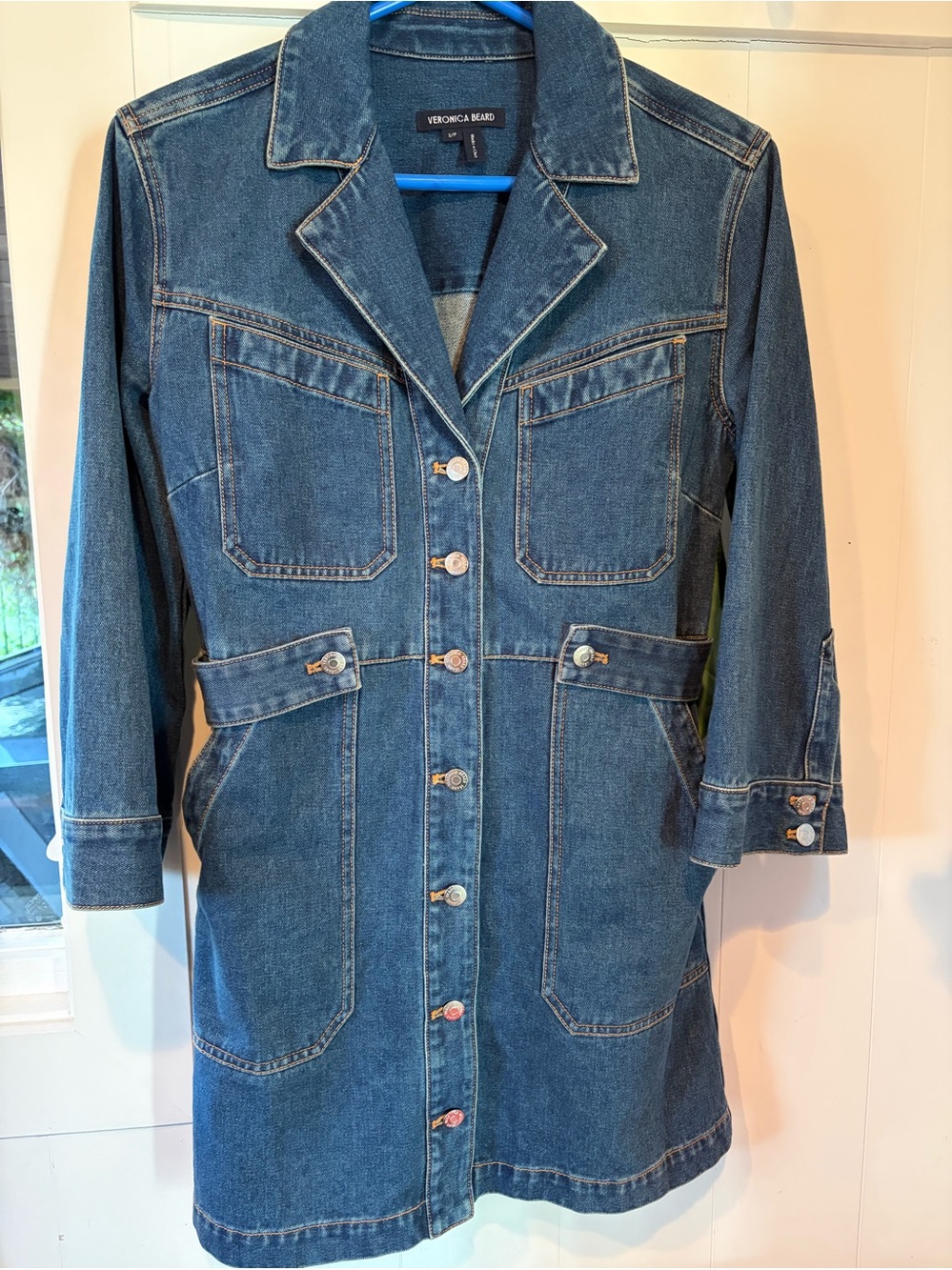 Veronica Beard Denim  Dress like new! S/P